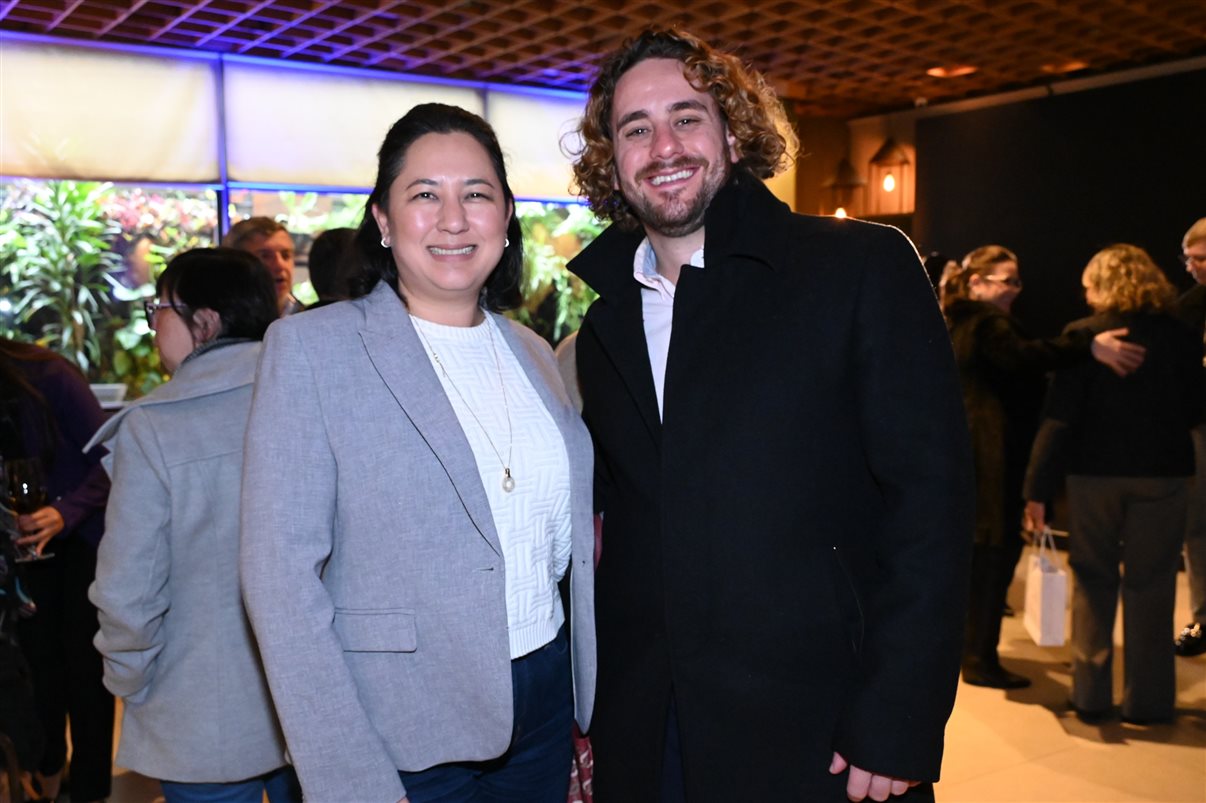 Ana Laura Pierini, do Visit Buenos Aires, entre Fabio Camargo, Mariana Figueiredo e Rodrigo Ramos, da Braztoa  