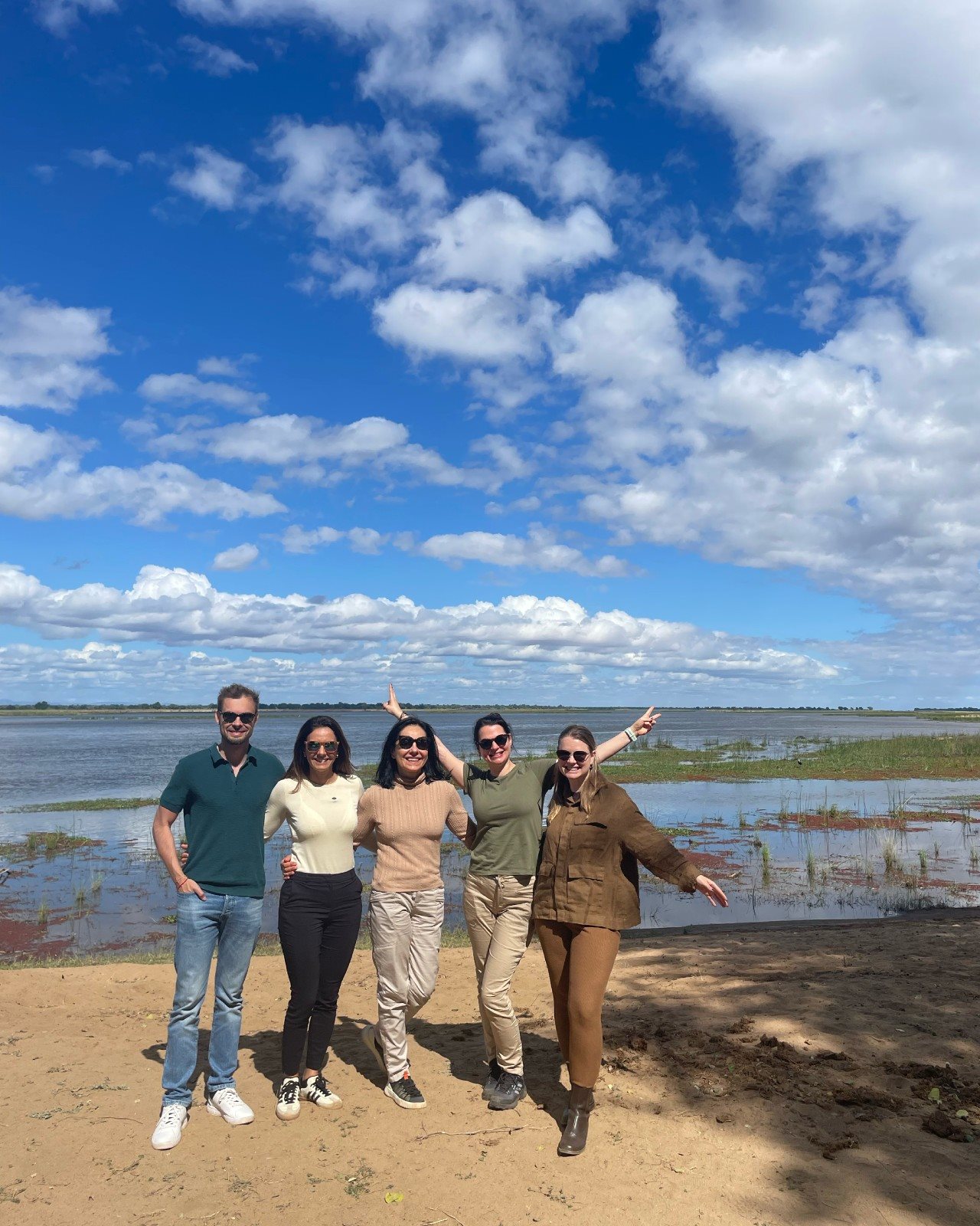 Consultores de viagens na Zâmbia para famtour do TTWGroup