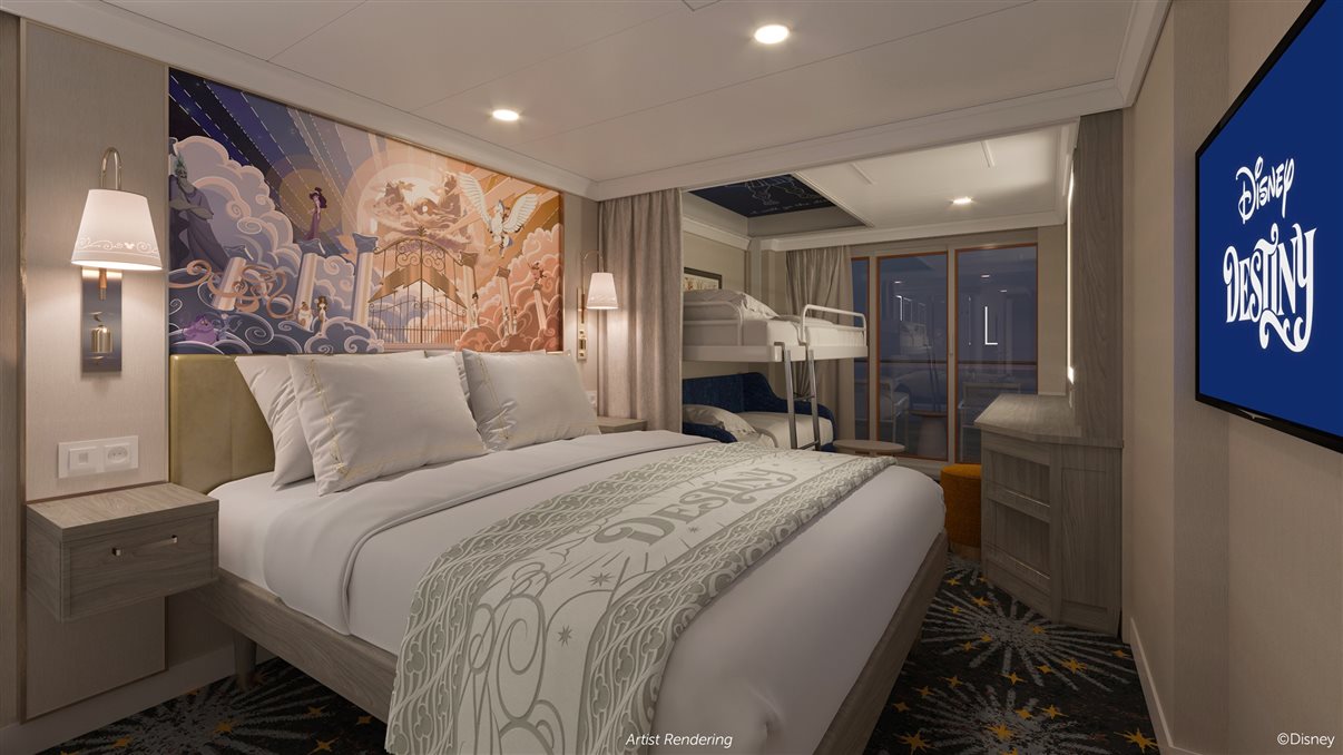 Cabine Disney Destiny Verandah