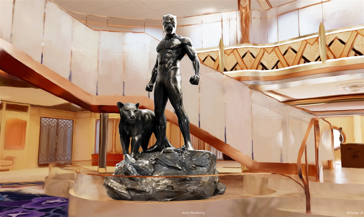 Loki e Pantera Negra estarão no Grand Hall do Disney Destiny