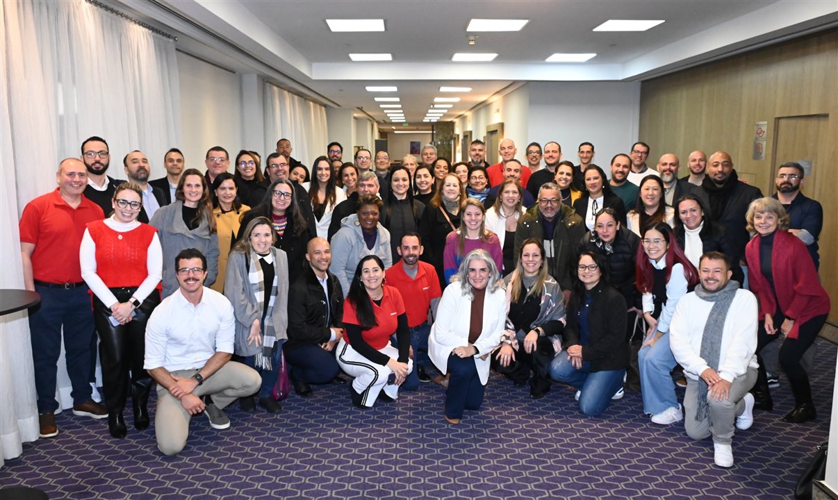 Participantes do Iberia NDC Day 2025, em São Paulo