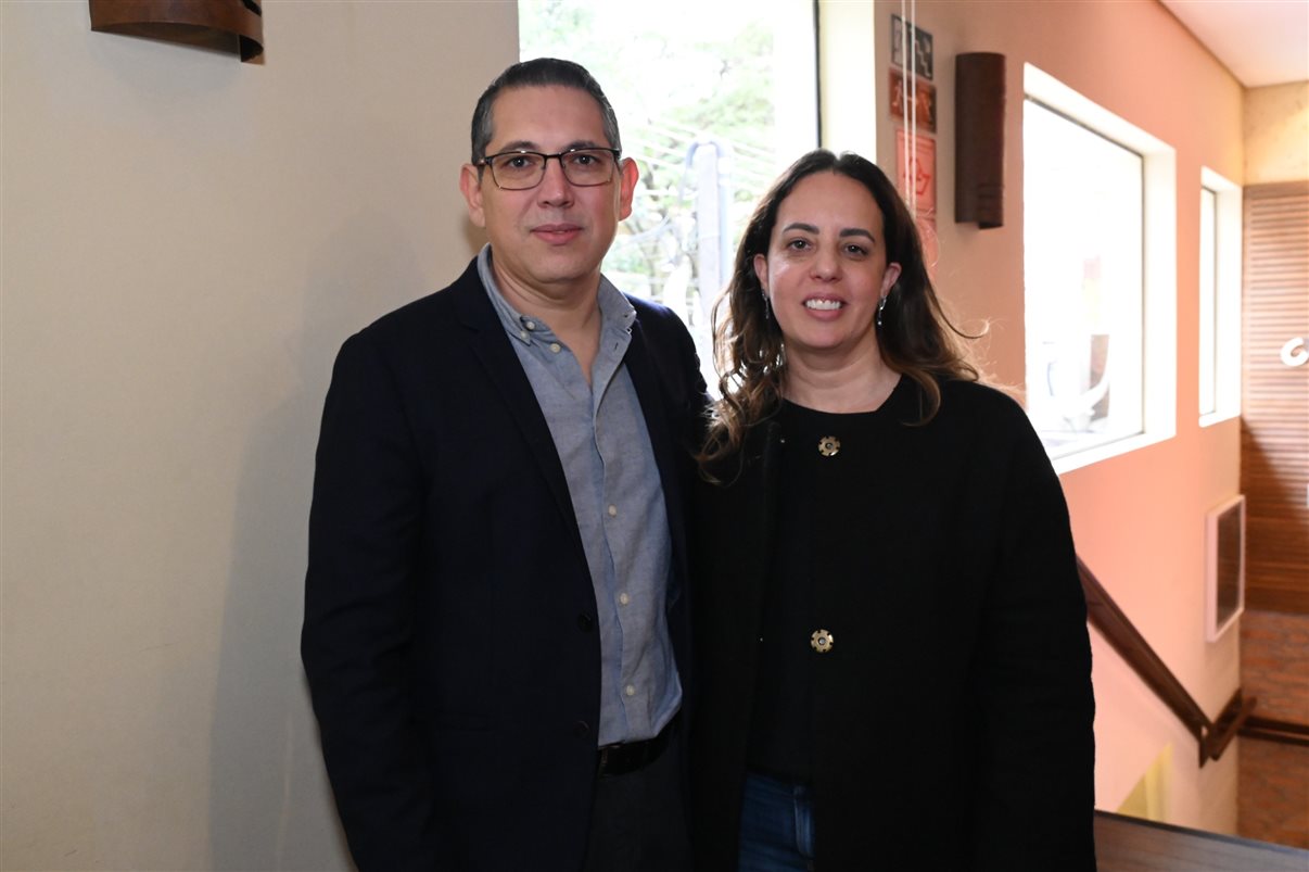 Fabiano Camargo e Marina Figueiredo, da presidente do Conselho e presidente executiva da Braztoa