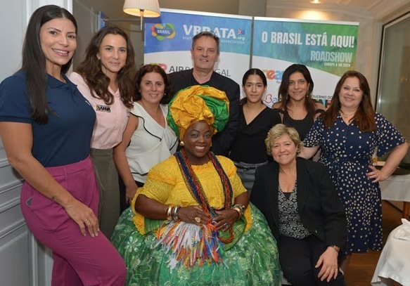 Expositores no evento de Madri, em 2024