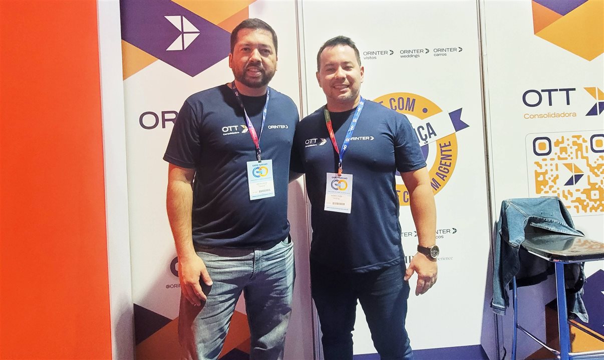 Vinicius Chagas e Rodrigo Okama, da Orinter