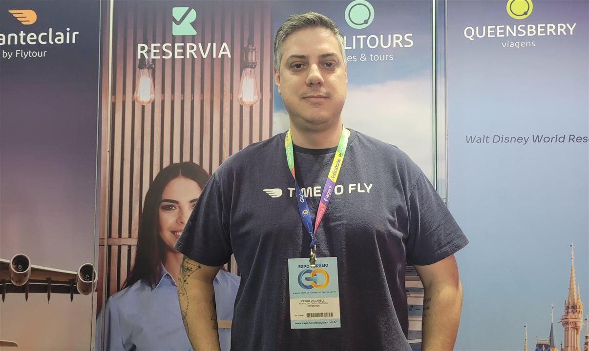 Pedro Paulo Ciccarelli, gerente comercial da Flytour Consolidadora