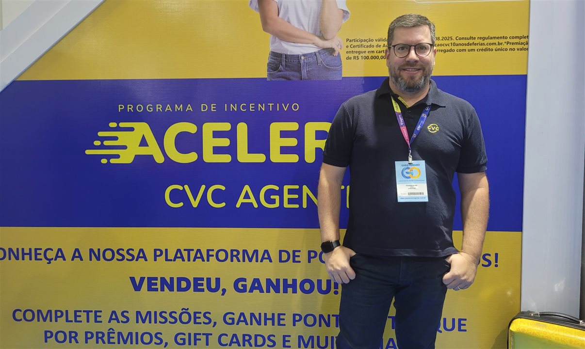 Renato Alves, diretor de Novos Canais de Vendas da CVC