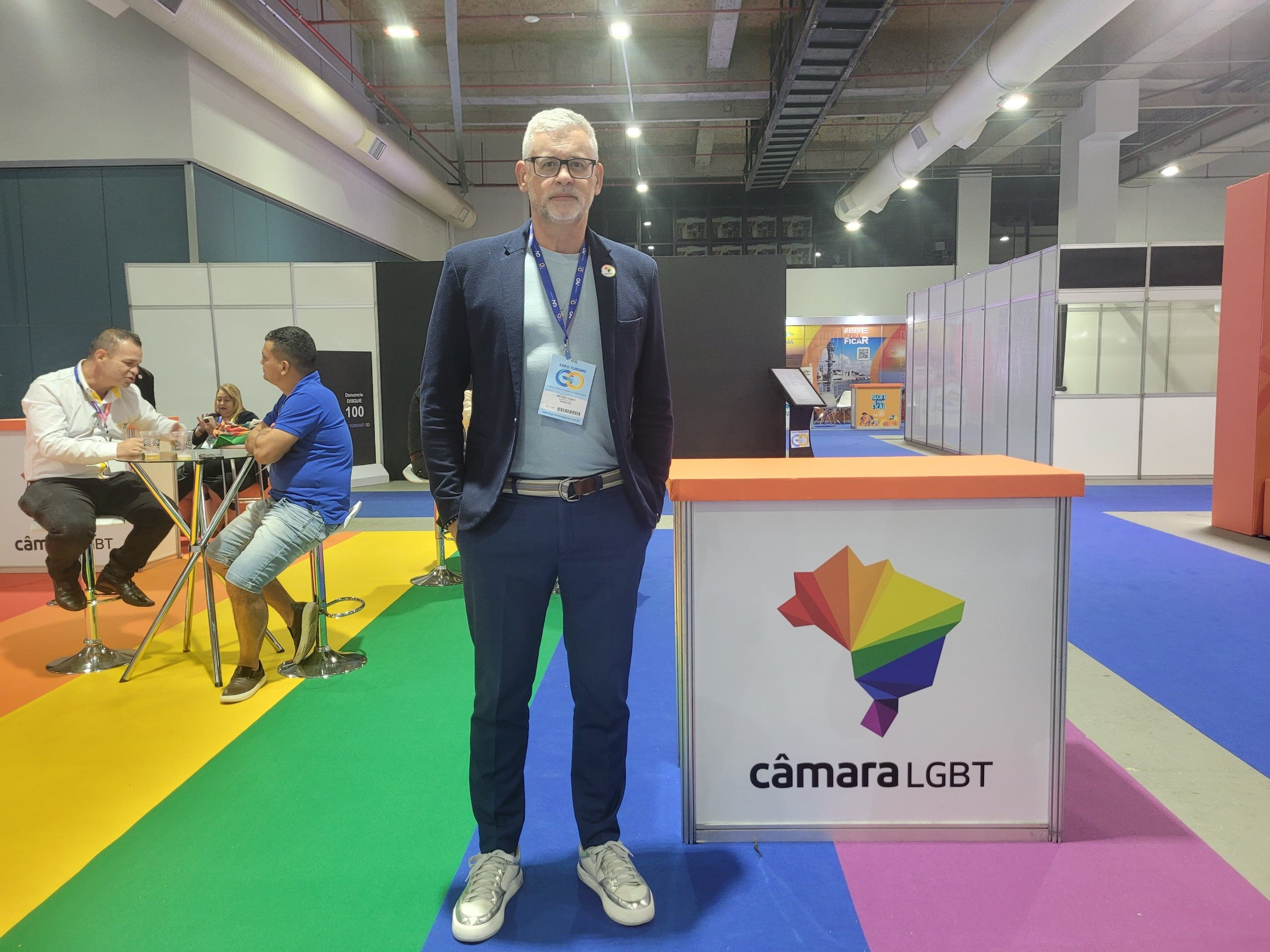 Ricardo Gomes, presidente da Câmara LGBT