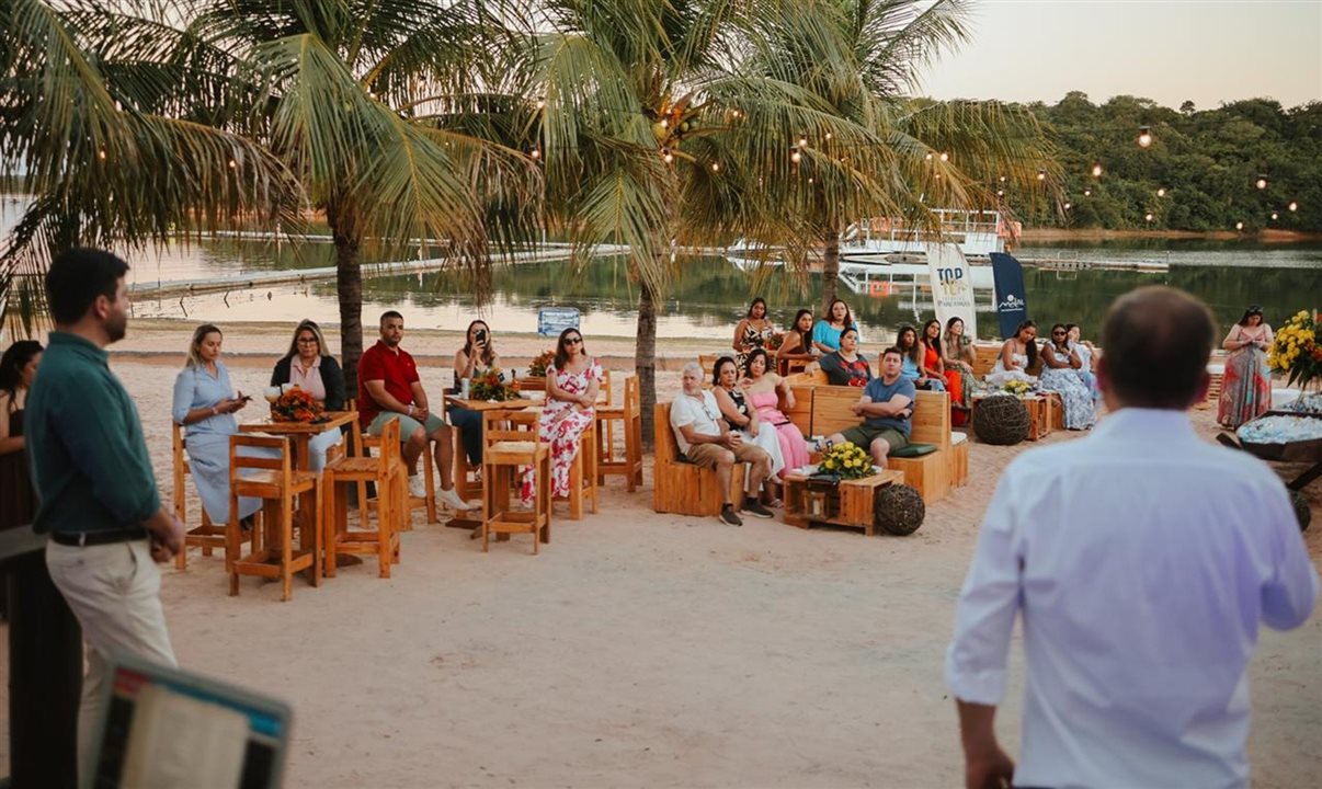 O encontro reuniu os principais representantes de cada uma das 10 agências premiadas, além da equipe comercial do Malai Manso, que puderam confraternizar e comemorar juntos os resultados obtidos no período 2023 /2024
