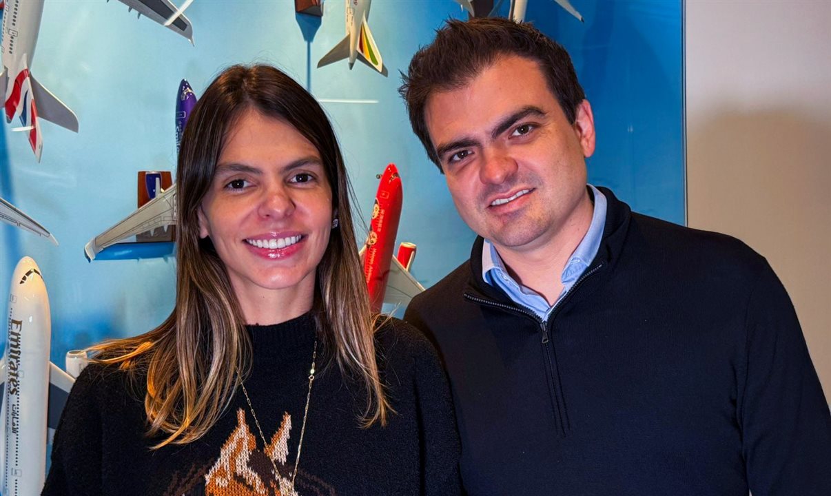 Carolina Bull e Edmar Mendoza