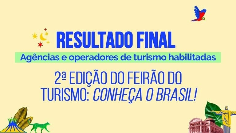 Das 106 empresas habilitadas para participar do Feirão do Turismo, 54 marcarão presença na modalidade presencial — sendo 50 delas microempresas, empreendedores individuais e empresas de pequeno e médio porte