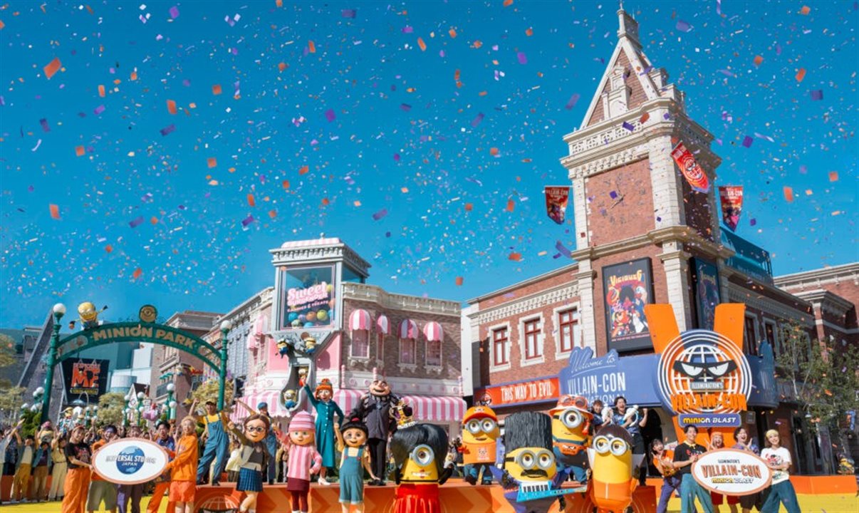 Minion Park foi expandido e ganhou nova atração