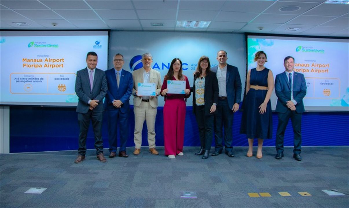 O reconhecimento é destinado às melhores iniciativas ambientais desenvolvidas pelos operadores aeroportuários brasileiros durante o biênio 2023/2024