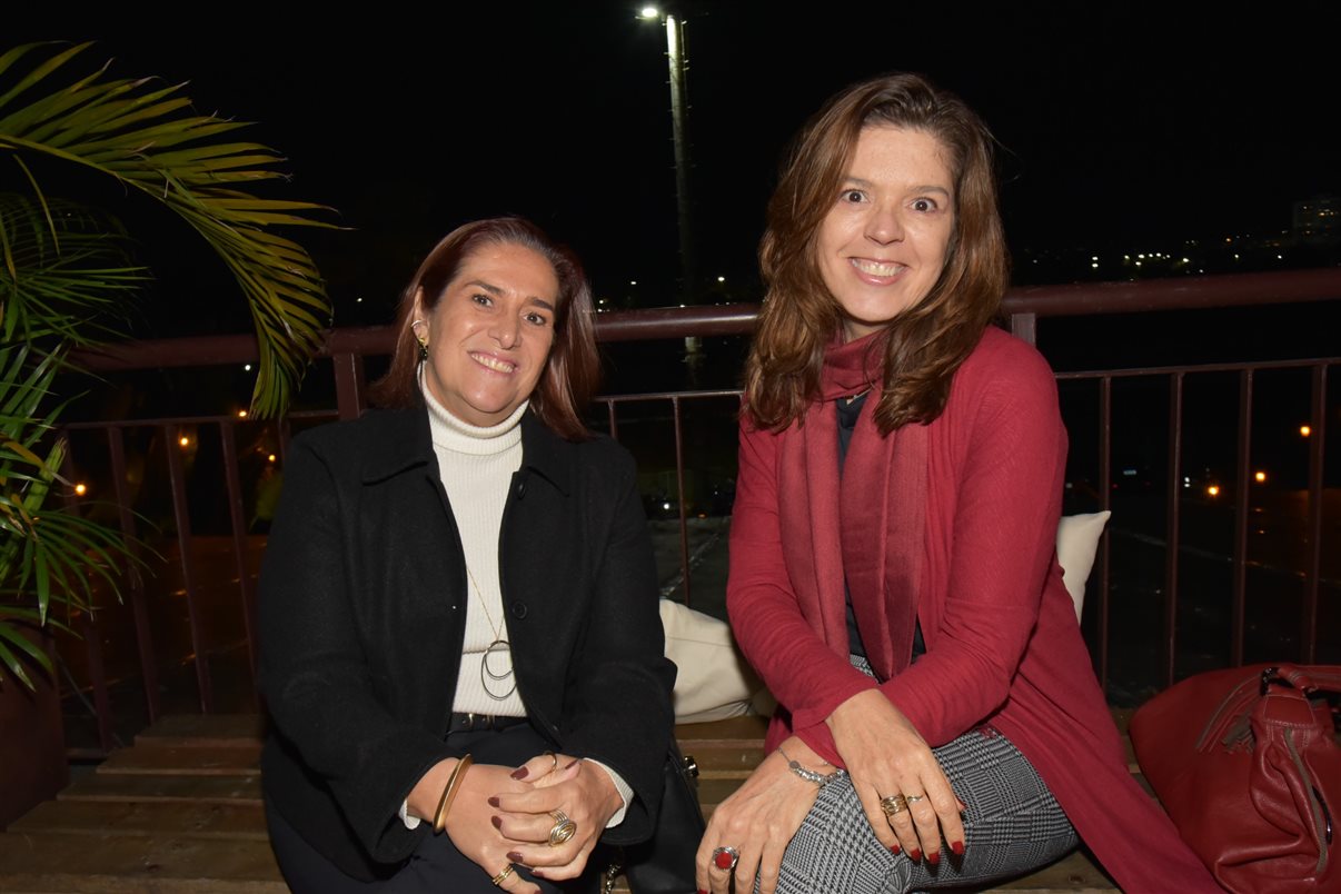 Marcele Azevedo, da Coris, e Yoham Wallace, da Grace Corretora