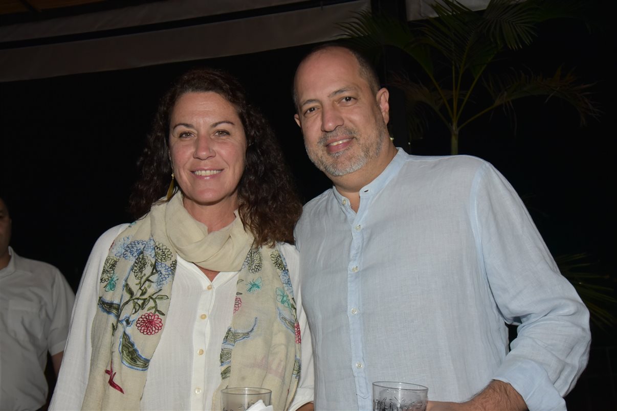 Marcele Azevedo, da Coris, e Yoham Wallace, da Grace Corretora