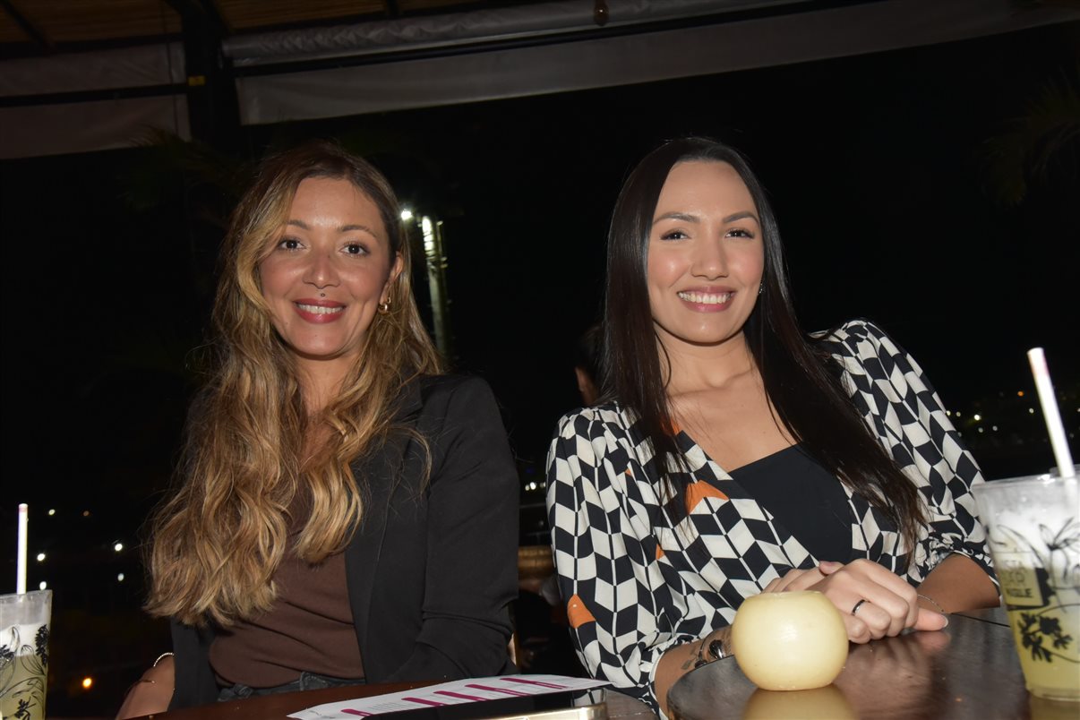 Marcele Azevedo, da Coris, e Yoham Wallace, da Grace Corretora