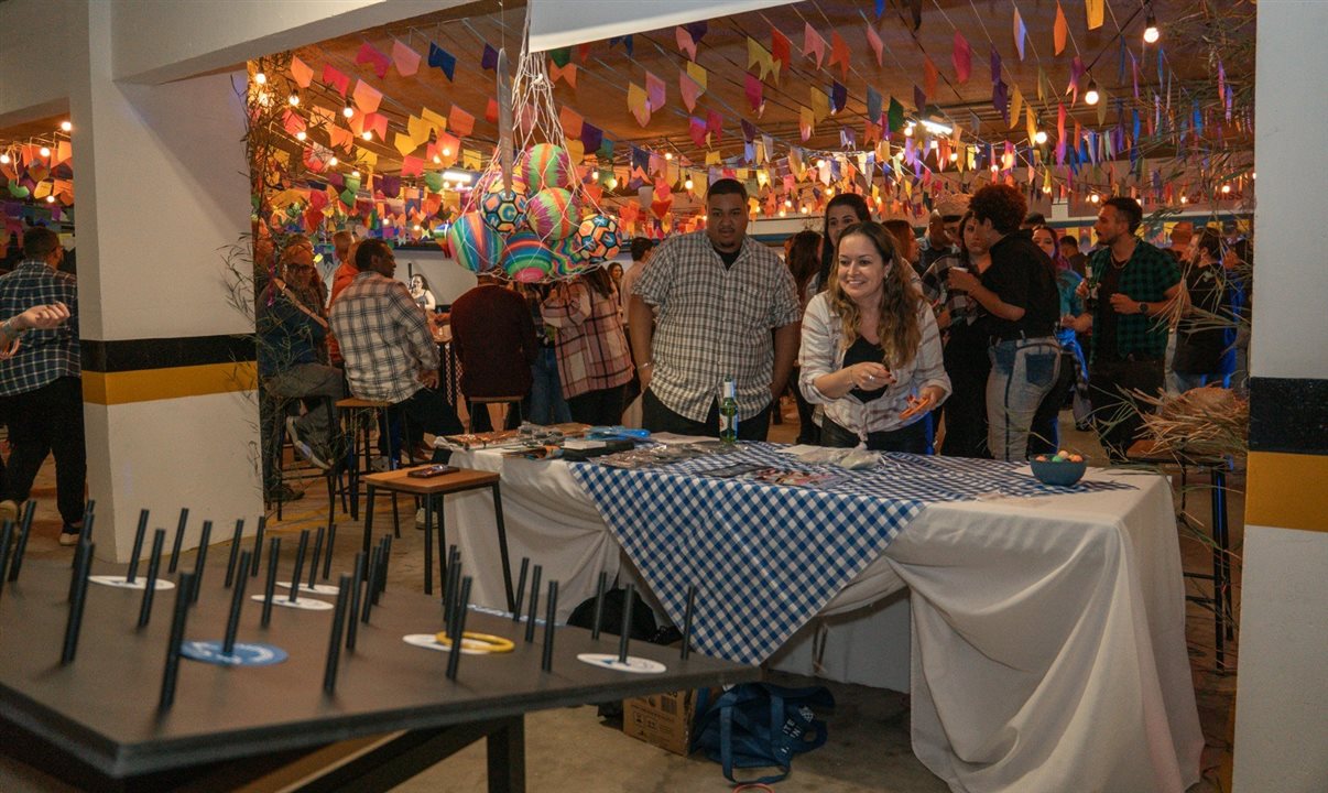Entre outras atividades, evento teve as tradicionais barracas de argolas, boca do urso e tiro ao alvo