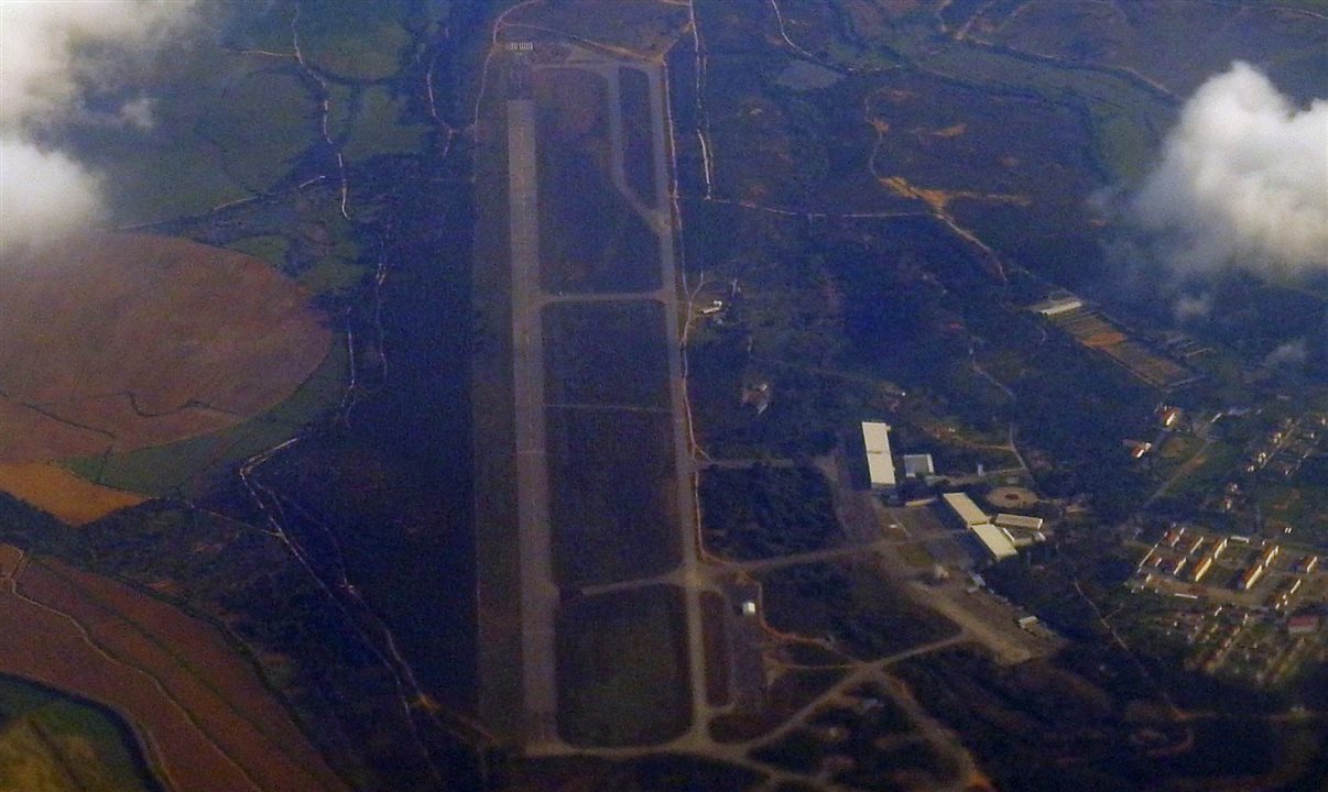 Imagem aérea de 2019 revela onde será construído o novo aeroporto de Lisboa