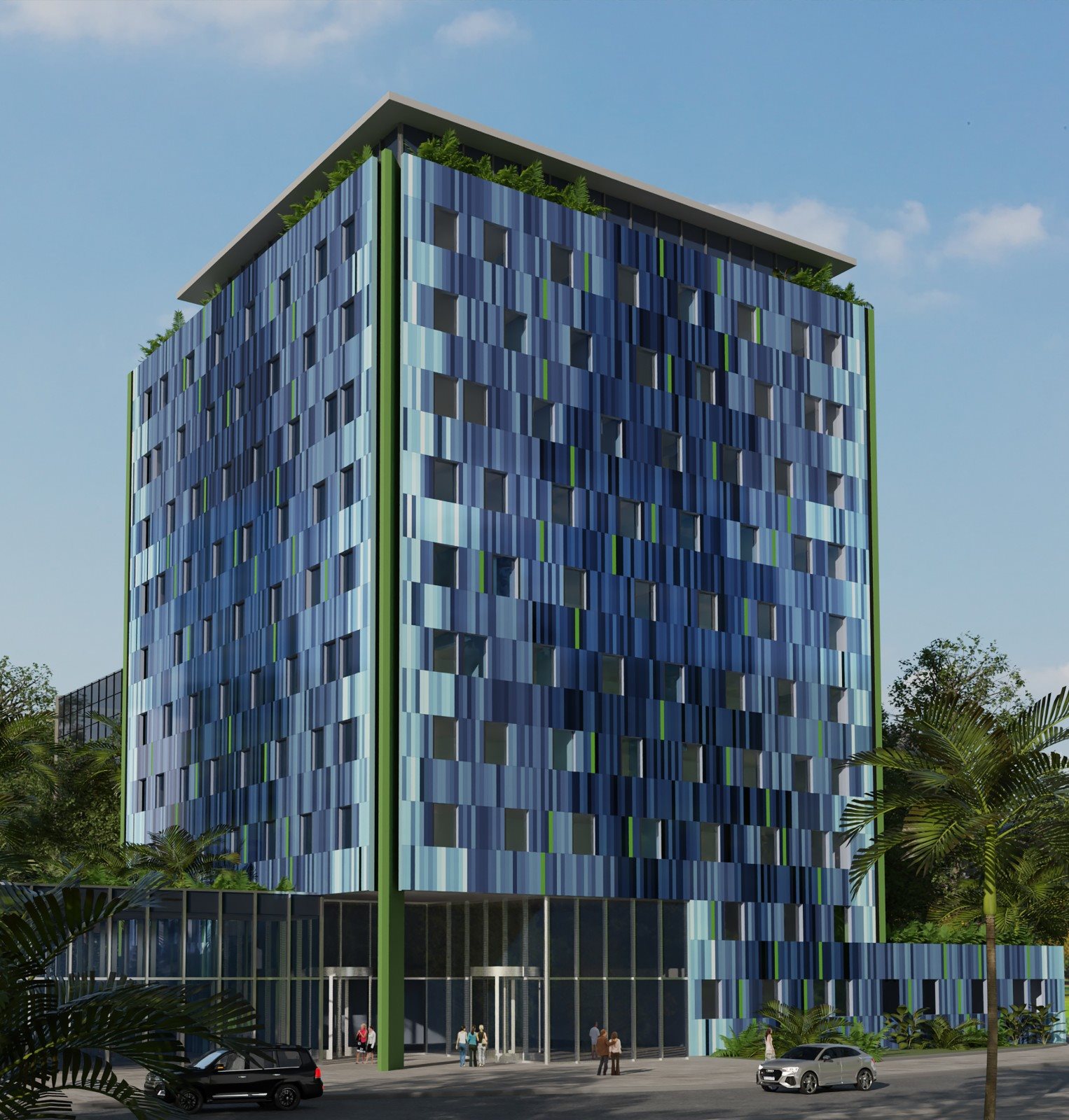 Primeiro City Express by Marriott, que ficará no Complexo Industrial Portuário de Suape