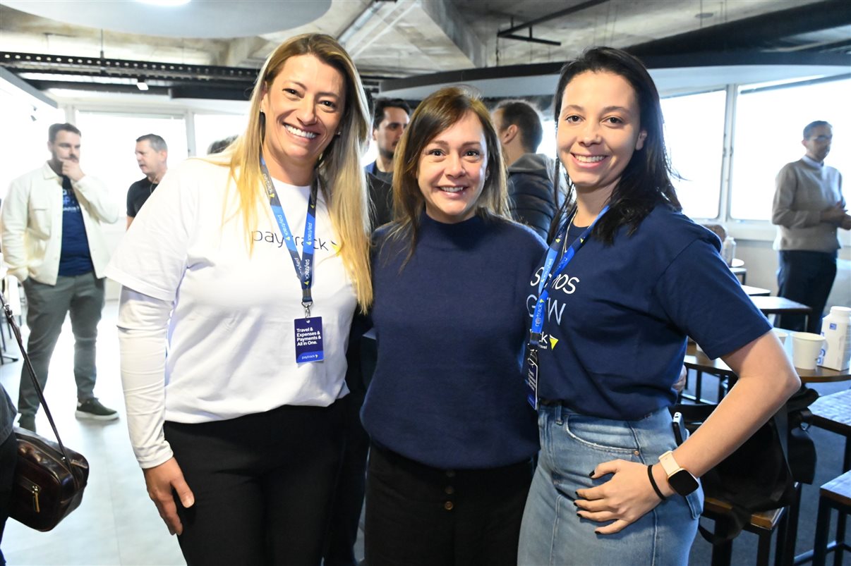 Cibeli Oliveira e Pedro Góes, da Paytrack