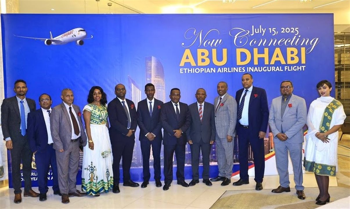 Inauguração do novo voo da Ethiopian