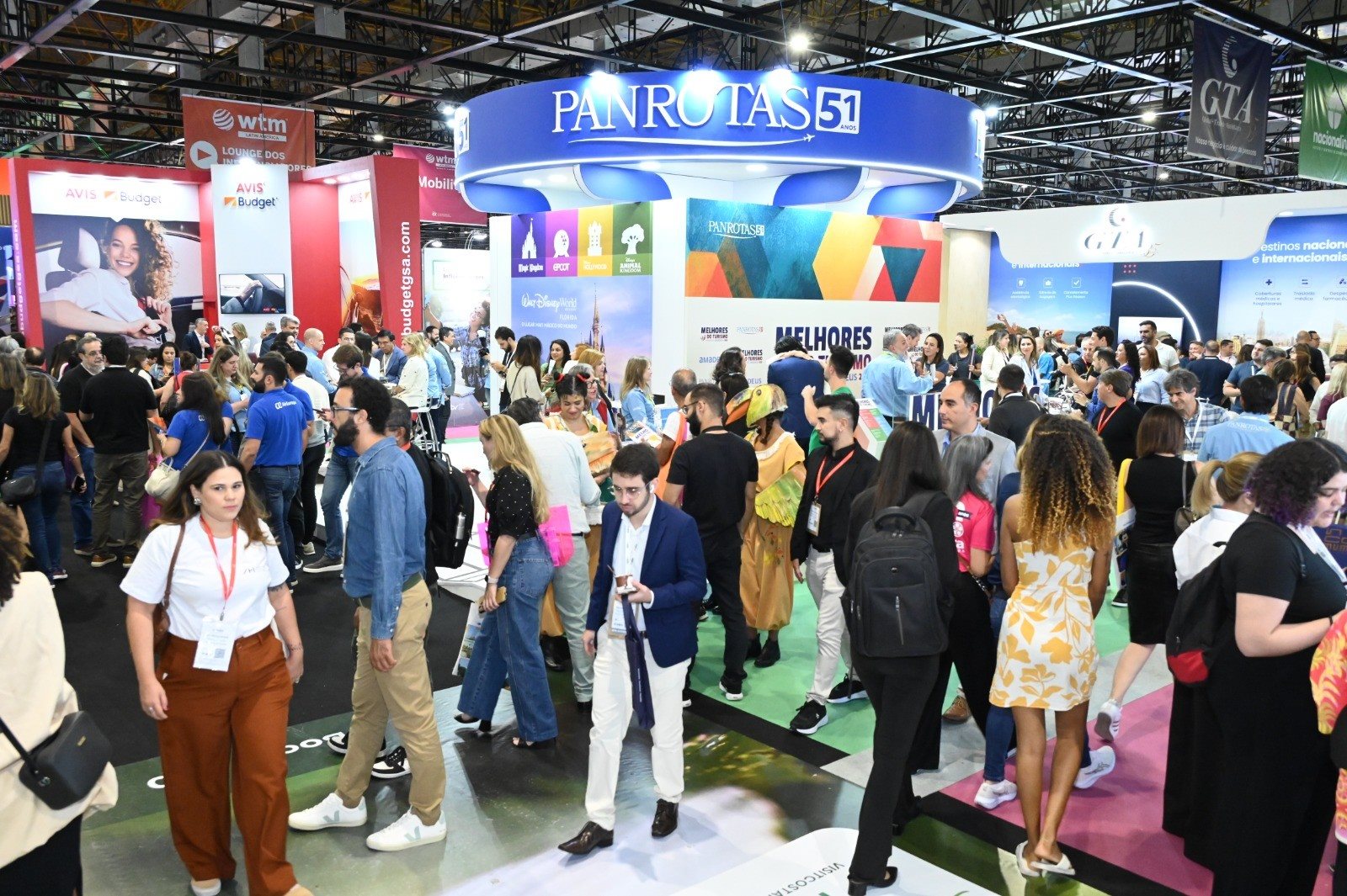Estande PANROTAS na WTM 2025 foi um sucesso. Esperamos nossos parceiros também no Riocentro, para a Abav Expo 2025