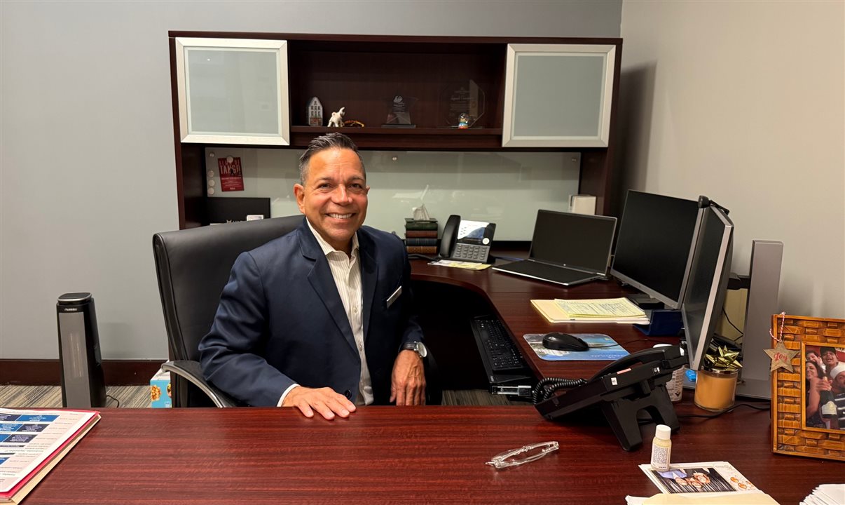 Lemuel Gonzalez-Marcano, gerente geral do Hilton Garden Inn San Juan Condado