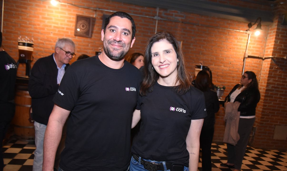 Leandro Adam e Helena Cunha, da Chubb