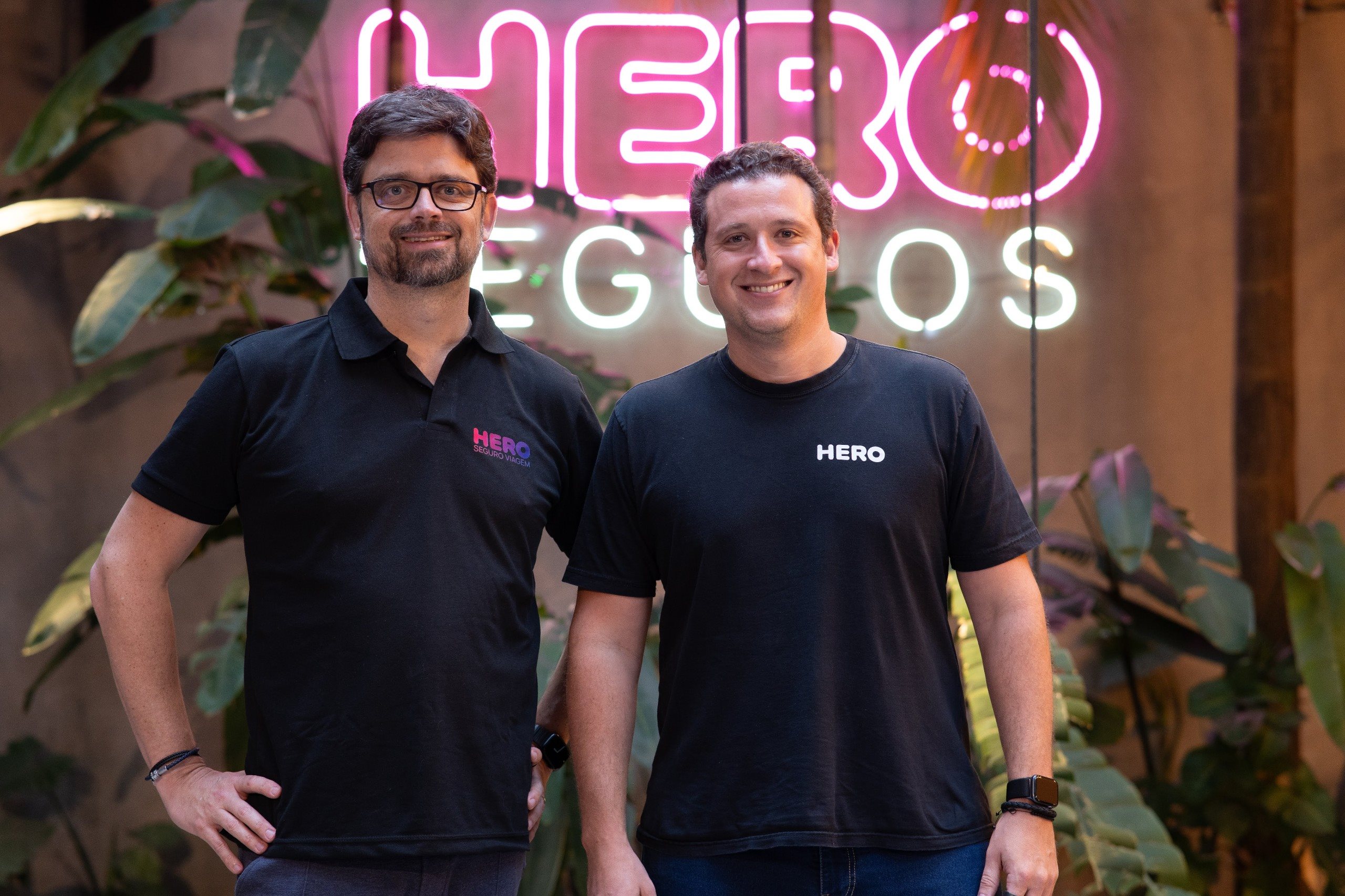 Raphael Swierczynski e Guilherme Wroclawski, da Hero Seguros