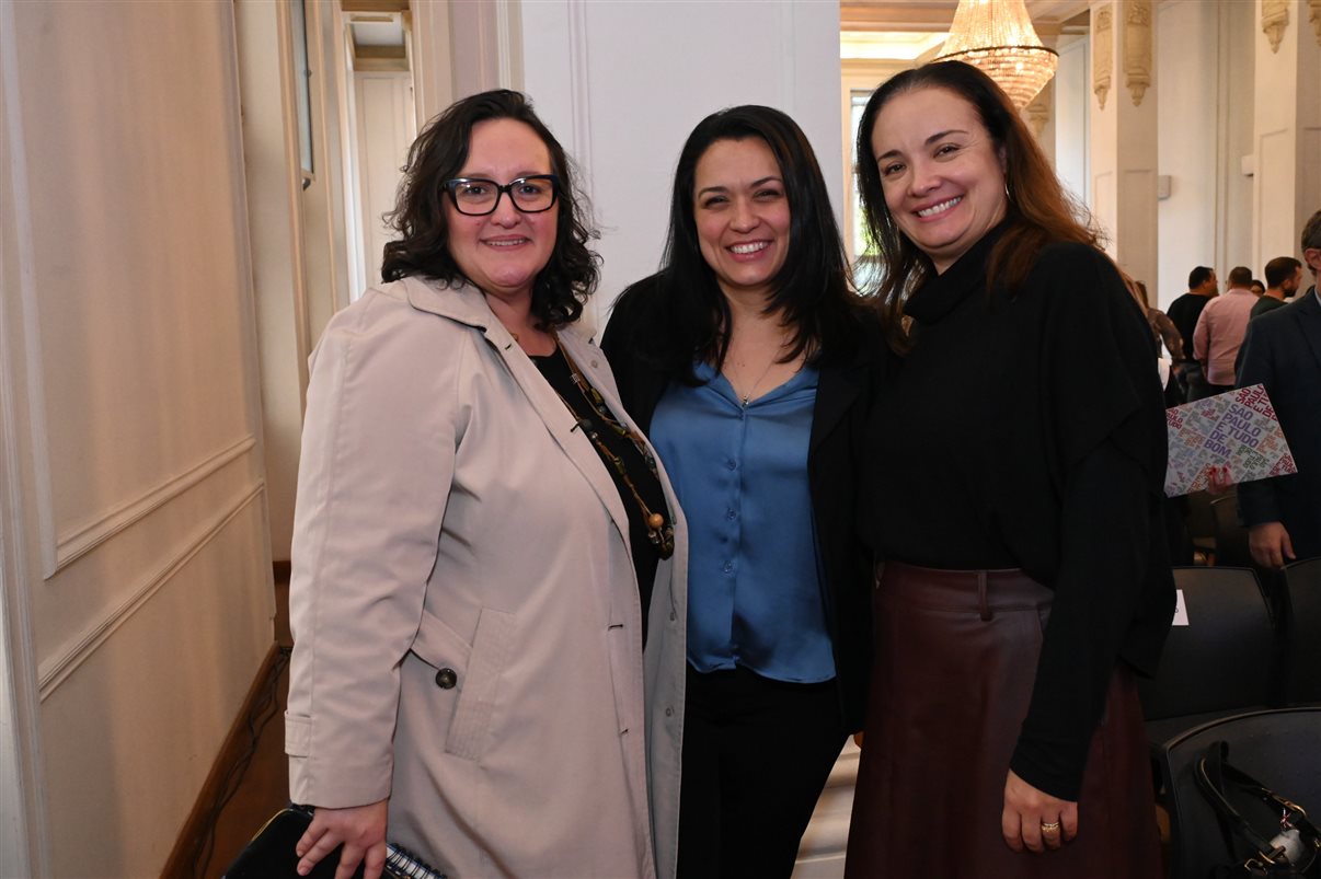 Bruno Reis, Ana Paula Jacques e Marcelo Freixo, da Embratur