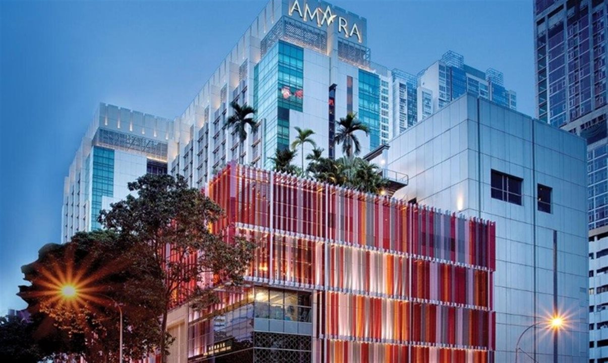 Fachada do Amara Singapore