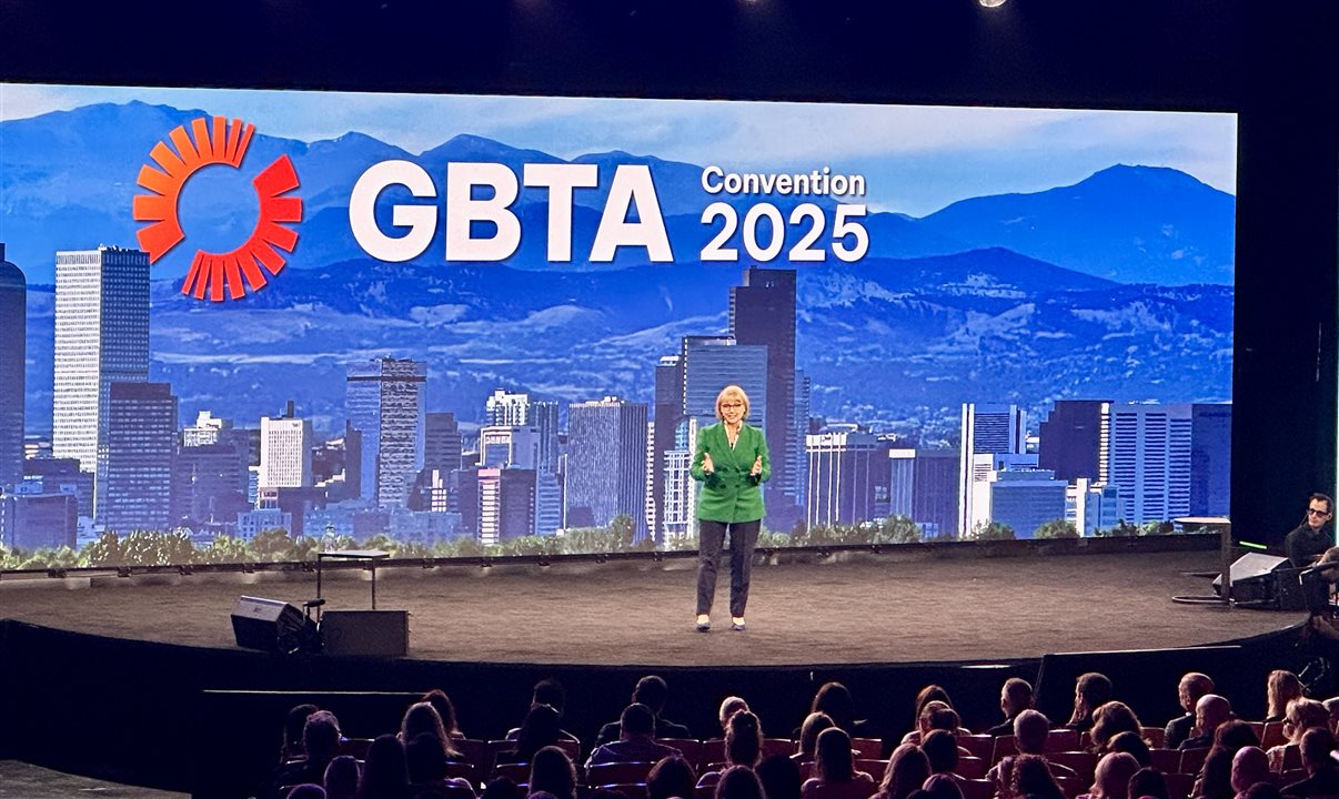 Suzanne Neufang, CEO da GBTA, apresentou os dados