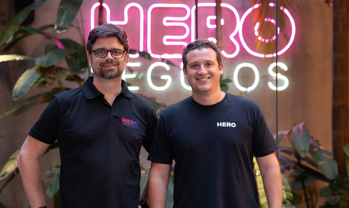 Raphael Swierczynski e Guilherme Wroclawski, fundadores da Hero Seguros