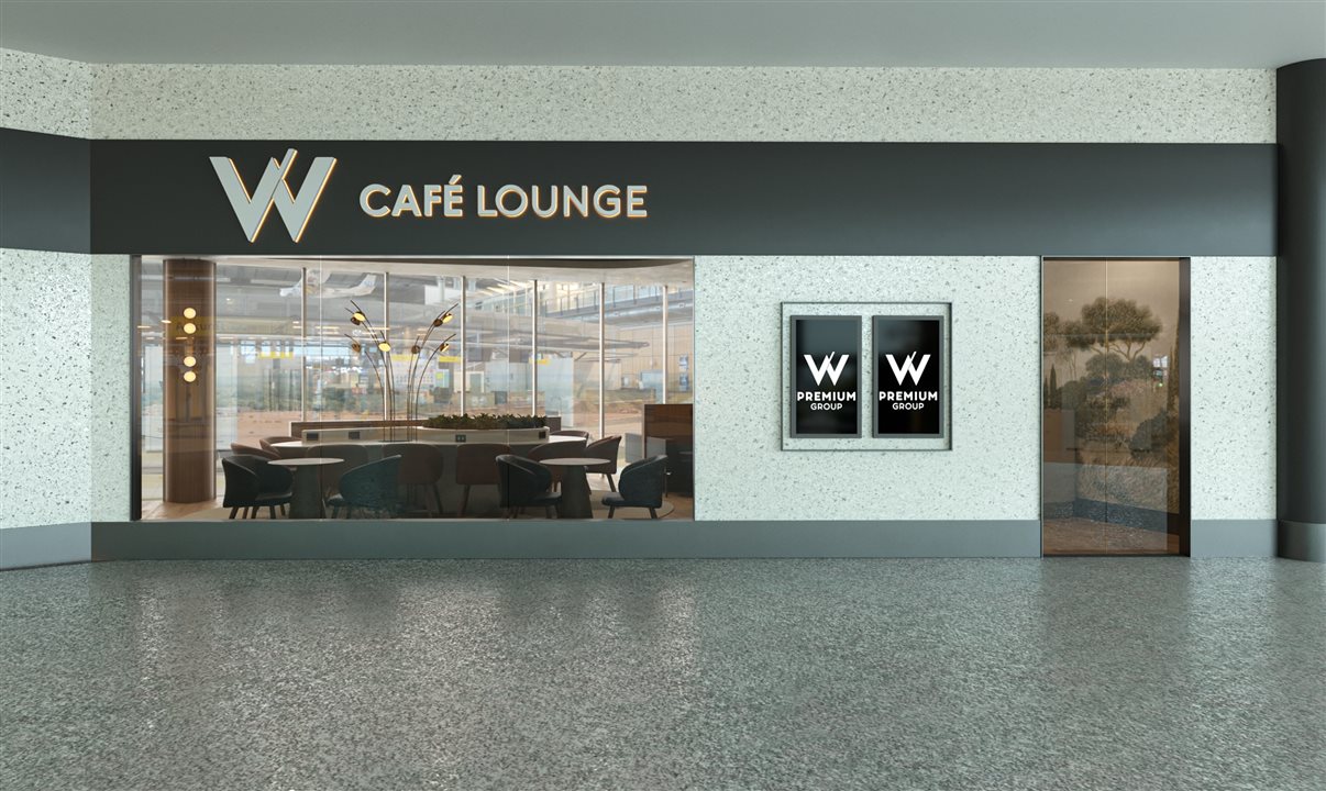 W Café Lounge Maringá une conforto e praticidade para os passageiros do terceiro aeroporto mais movimentado do Paraná
