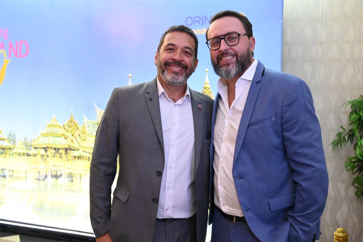 Lawrence Reinisch, da Capital Marketing (que representa a Tailândia no Brasil)