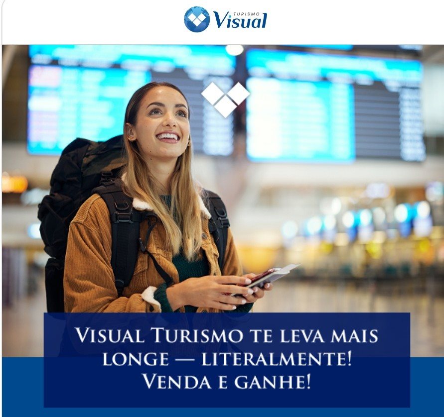 Para participar, é necessário atingir mínimo de R$ 200 mil em vendas de produtos operados pela Visual Turismo