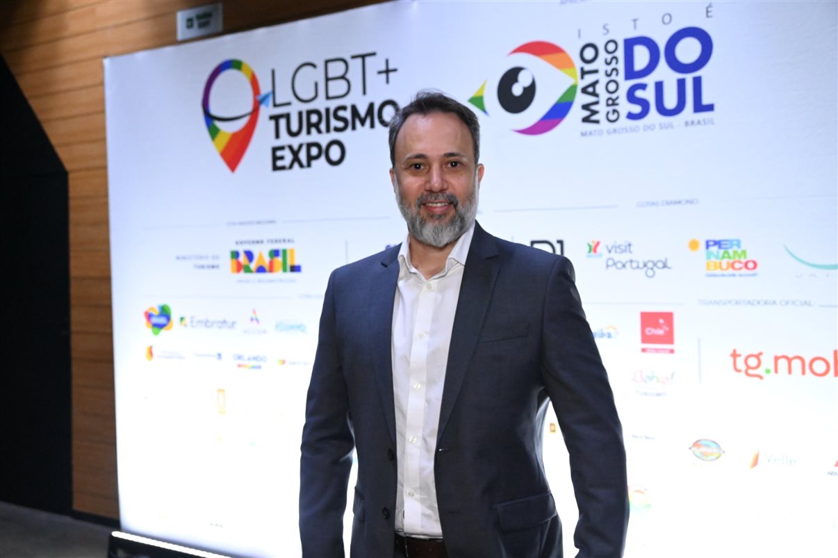 Alex Bernardes, da LGBT+ Turismo Expo