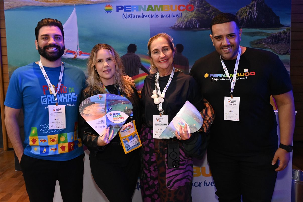 Osmar Maduro, da Interamerican, Marina Gonzalez, de Neuquén, e Raquel Queiroz, da Interamerican
