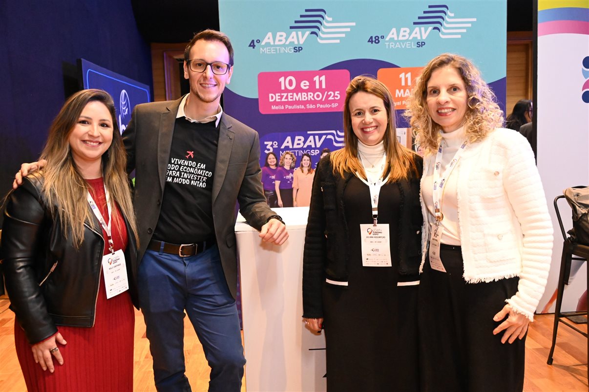 Osmar Maduro, da Interamerican, Marina Gonzalez, de Neuquén, e Raquel Queiroz, da Interamerican