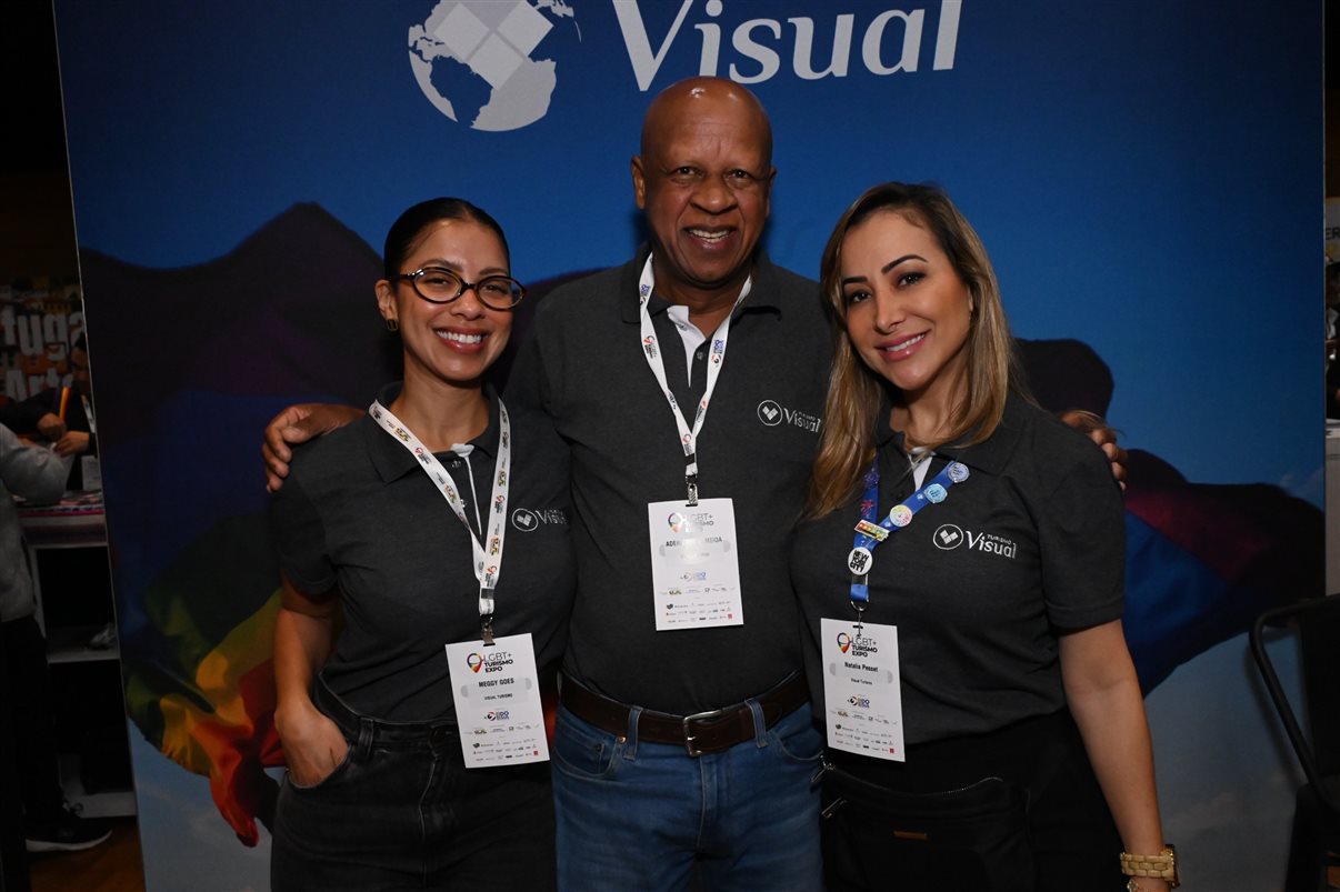 Osmar Maduro, da Interamerican, Marina Gonzalez, de Neuquén, e Raquel Queiroz, da Interamerican