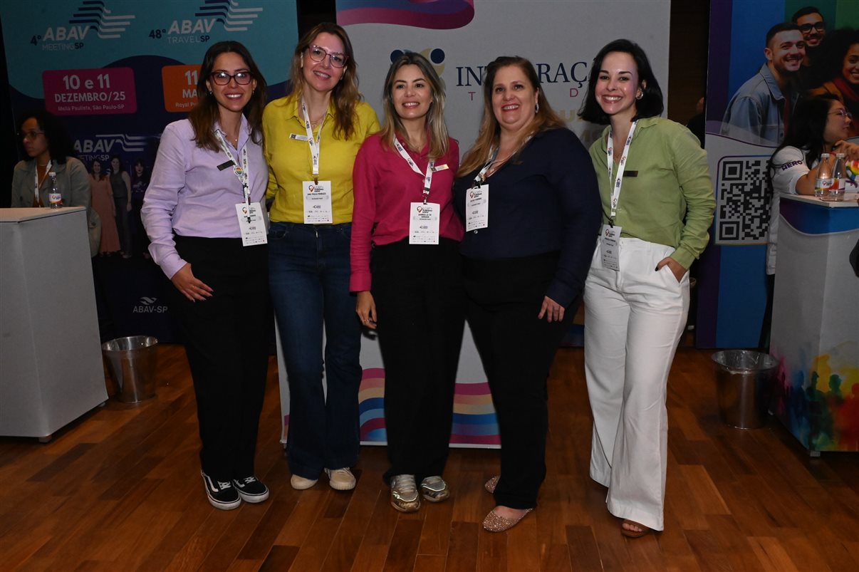 Osmar Maduro, da Interamerican, Marina Gonzalez, de Neuquén, e Raquel Queiroz, da Interamerican