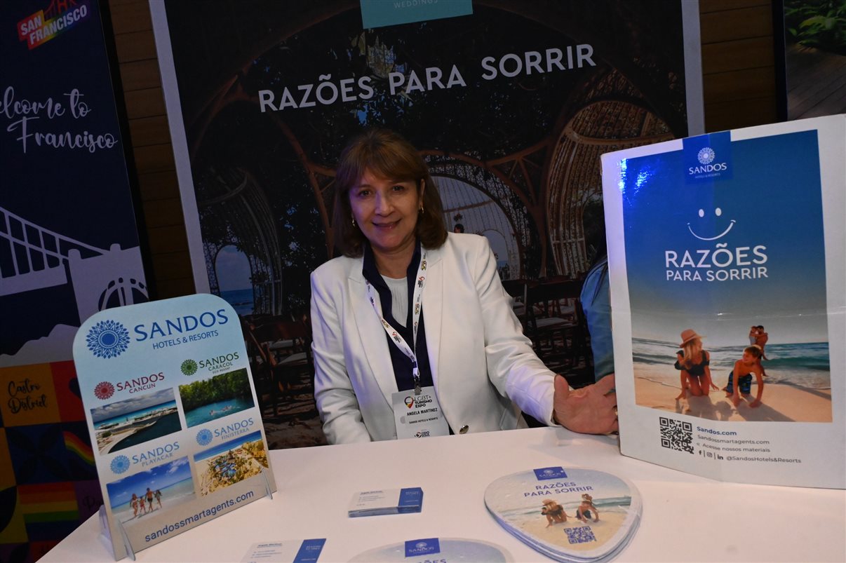 Osmar Maduro, da Interamerican, Marina Gonzalez, de Neuquén, e Raquel Queiroz, da Interamerican