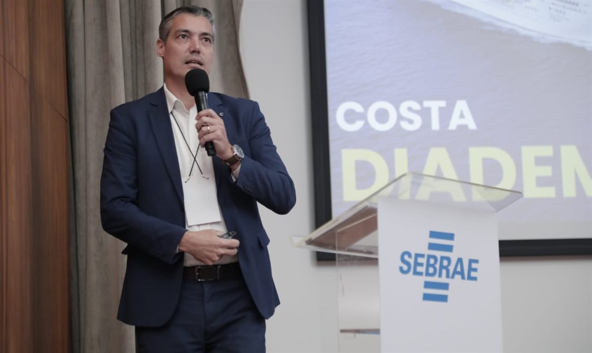 Vinícius Freitas, executivo da área comercial da Costa Cruzeiros