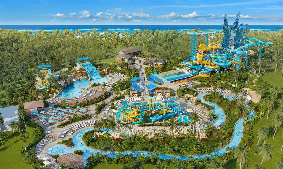 Great Tides Waterpark, novo parque aquático da NCL na Great Stirrup Cay
