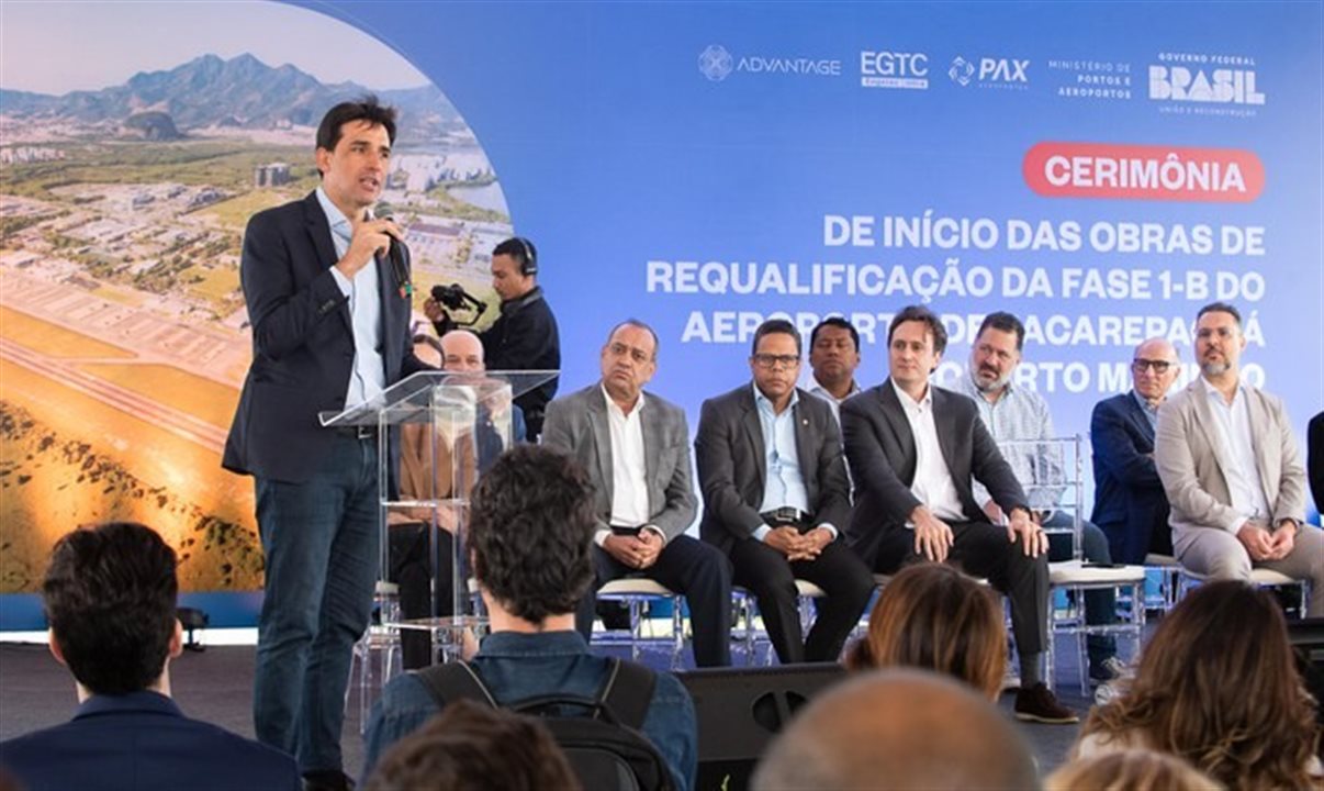 Silvio Costa Filho, ministro de Portos e Aeroportos