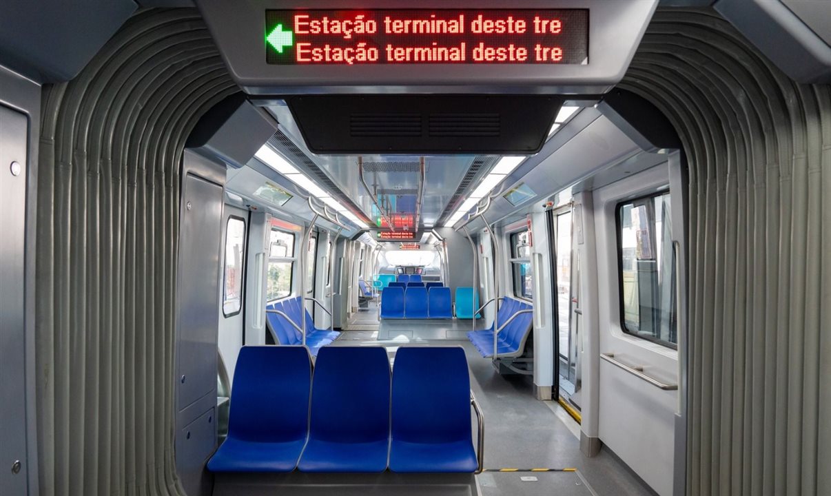 Com 6,7 km de extensão, a Linha 17-Ouro contará ao todo com oito estações e 14 trens com sistema de condução automática