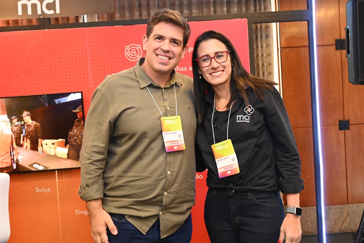 Edu Murad, da 3Sixty, com Beatriz Van Erven e Bruno Scorzo, da Inovents