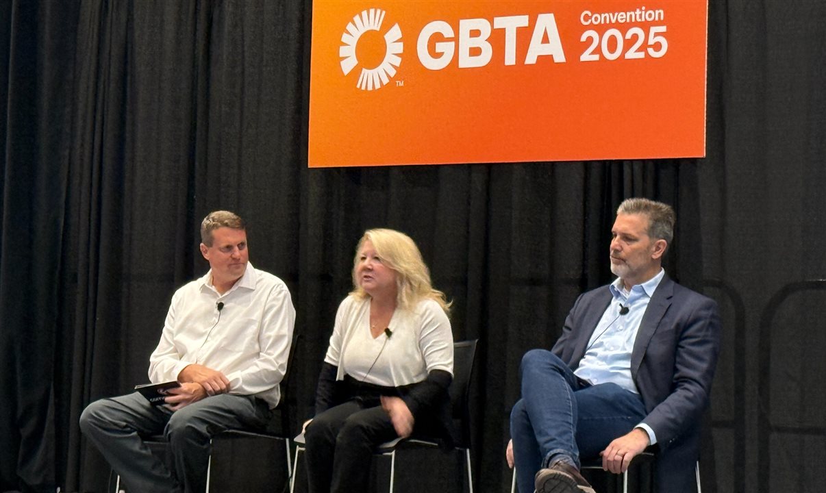Dan Kroeger, da Cornerstone, Jennifer Steinke, da Moderna, e Jay Richmond, da Amadeus