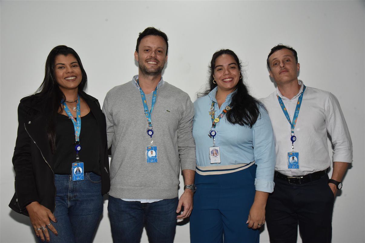 Leandro Moreno, do AquaRio, Rodrigo Ramos, da Braztoa, Marcia Pessoa, da Vit Rio, Pedro Mafort, do AquaRio, Carina Camara, da Embratur, Marina Figueiredo e André Lima, da Braztoa