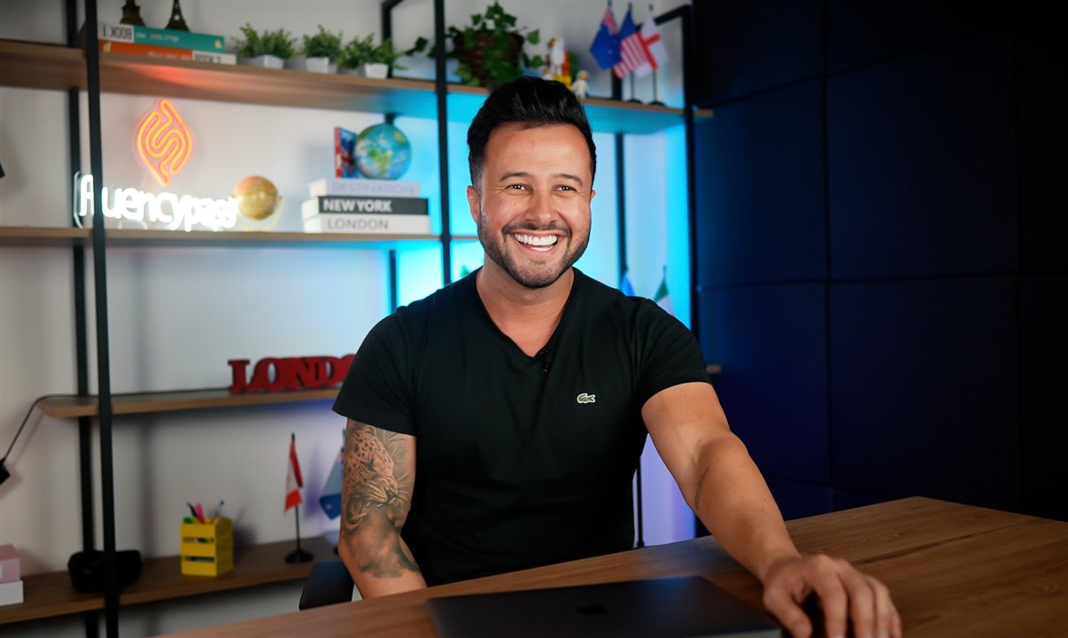 Diogo Aguilar, fundador e Diretor Executivo da Fluencypass