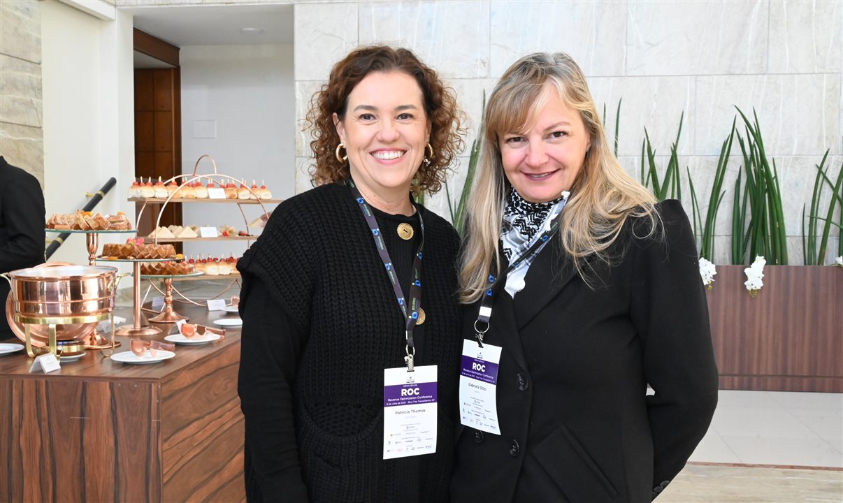 Patricia Thomas, da Omnibees, e Gabriela Otto, da HSMAI